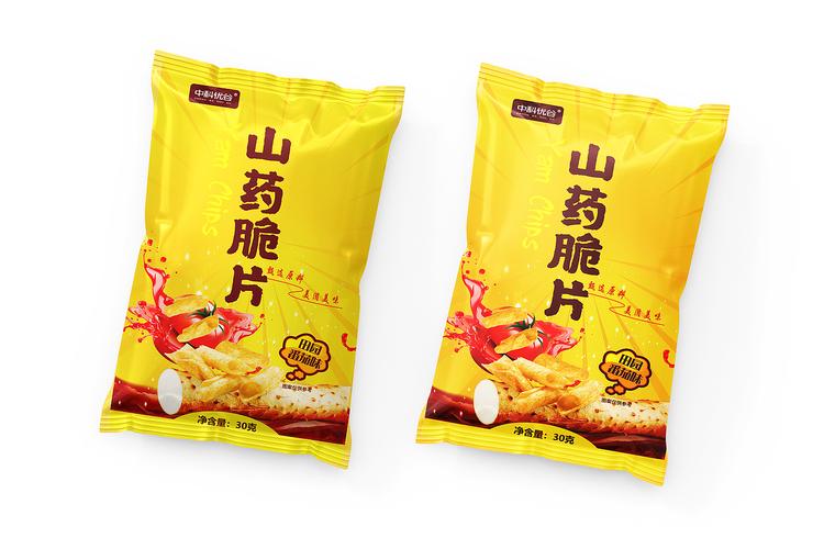 山药脆片    薯片   包装设计    食品   已商用